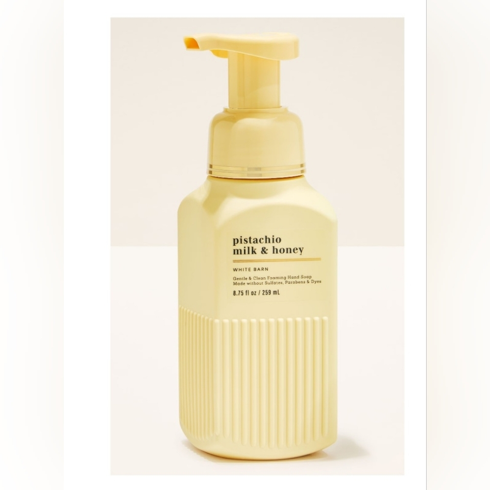 Pistachio Milk & Honey Foaming Soap